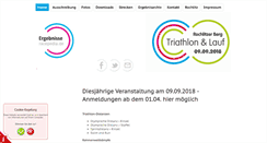 Desktop Screenshot of bergtriathlon.de