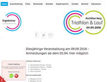 Tablet Screenshot of bergtriathlon.de